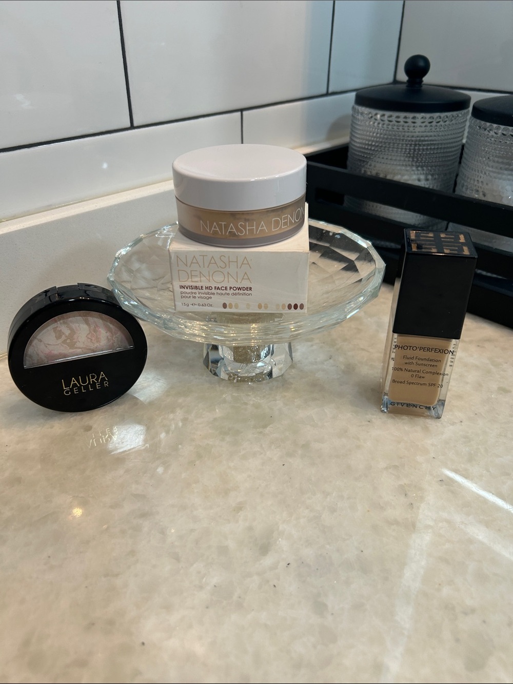 Natasha Denona HD Face Powder - medium dark, Givenchy Photoperfexion, lot